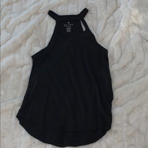 Black tank top